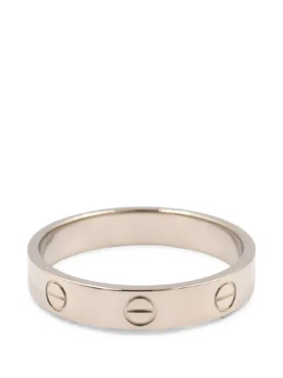 Pre-owned Cartier 2010s Love Ring In Silver