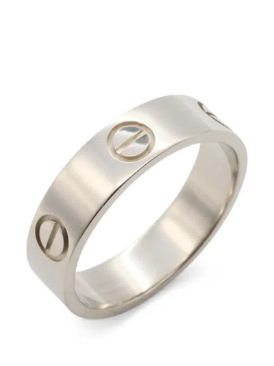 Pre-owned Cartier 2010s Love Ring In Silver