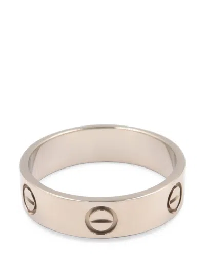 Pre-owned Cartier 2010s Love Ring In Silver
