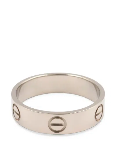 Pre-owned Cartier 2010s Love Ring In Silver
