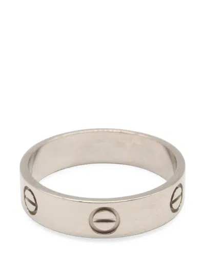 Pre-owned Cartier 2010s Love Ring In Silver