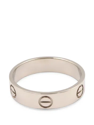 Pre-owned Cartier 2010s Love Ring In Silver