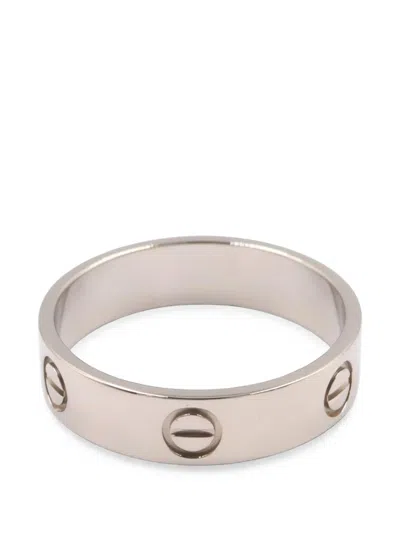 Pre-owned Cartier 2010s Love Ring In Silver