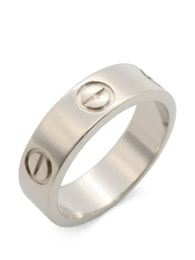 Pre-owned Cartier 2010s Love Ring In Silver