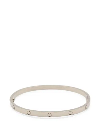 Pre-owned Cartier 2010s Love Small Bracelet In Silver