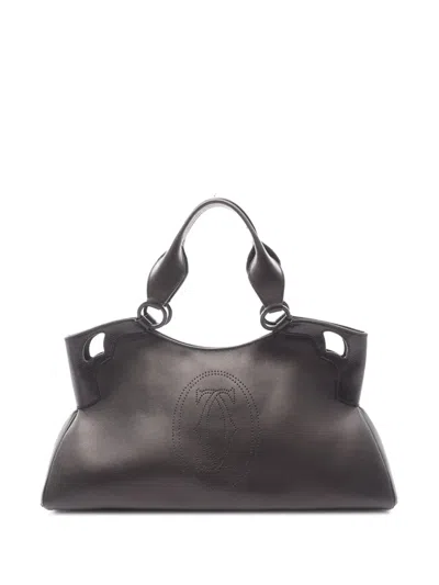 Pre-owned Cartier 2010s Marcello De  Sm Handbag In Black