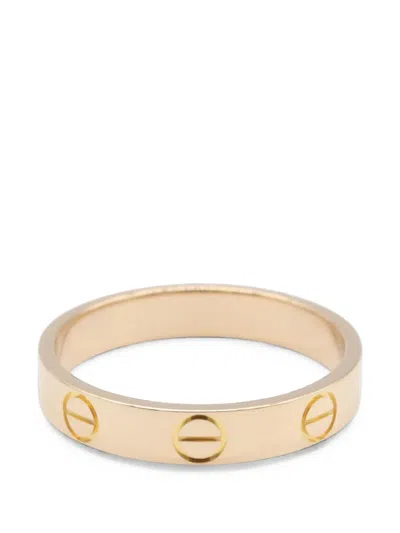 Pre-owned Cartier 2010s Mini Love Ring In 粉色