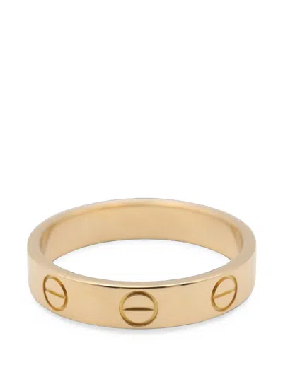 Pre-owned Cartier 2010s Mini Love Ring In 金色