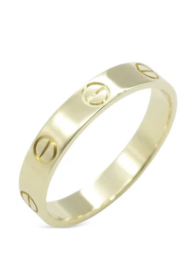 Pre-owned Cartier 2010s Mini Love Ring In Gold