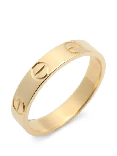 Pre-owned Cartier 2010s Mini Love Ring In Gold