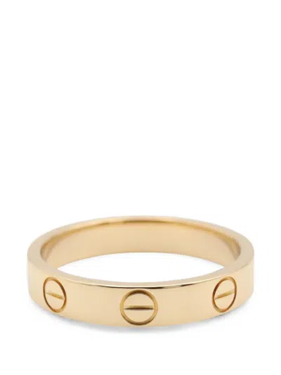 Pre-owned Cartier 2010s Mini Love Ring In Gold