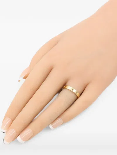 Pre-owned Cartier 2010s Mini Love Ring In Gold