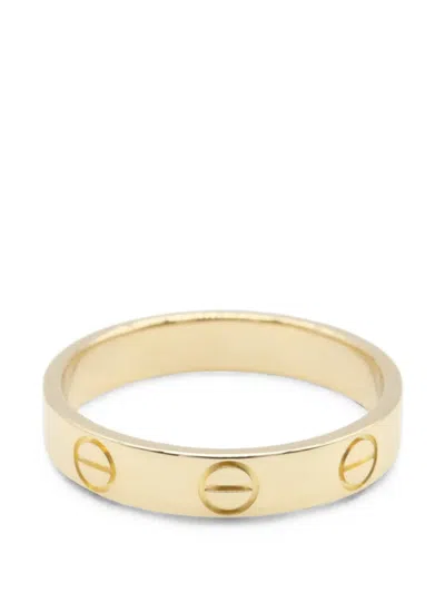 Pre-owned Cartier 2010s Mini Love Ring In Gold
