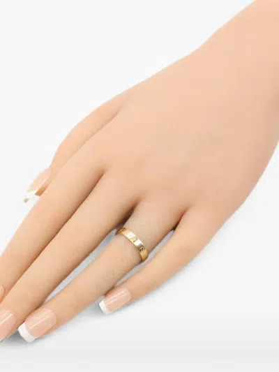 Pre-owned Cartier 2010s Mini Love Ring In Gold