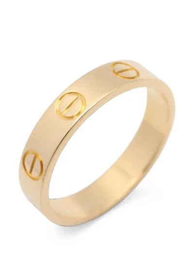Pre-owned Cartier 2010s Mini Love Ring In Gold