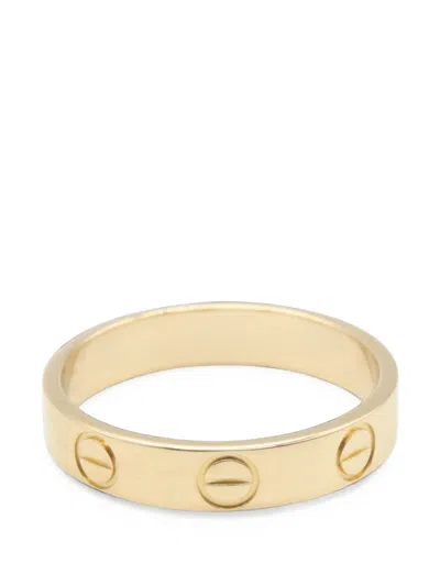 Pre-owned Cartier 2010s Mini Love Ring In Gold