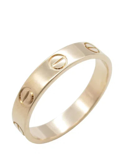 Pre-owned Cartier 2010s Mini Love Ring In Pink