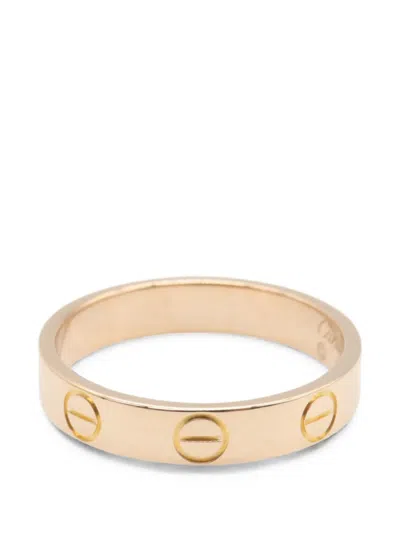 Pre-owned Cartier 2010s Mini Love Ring In Pink
