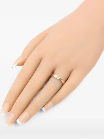 Pre-owned Cartier 2010s Mini Love Ring In Pink