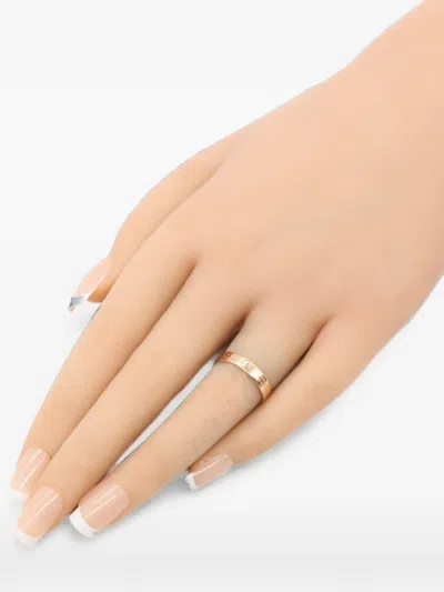 Pre-owned Cartier 2010s Mini Love Ring In Pink