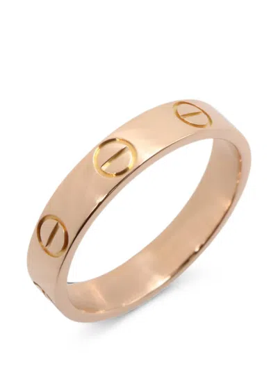 Pre-owned Cartier 2010s Mini Love Ring In Pink