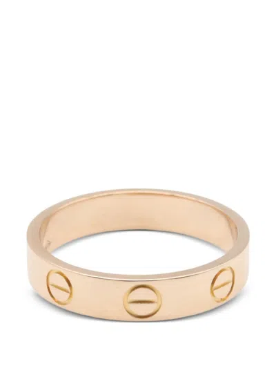 Pre-owned Cartier 2010s Mini Love Ring In Pink