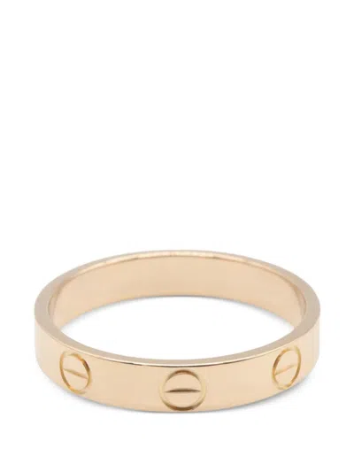 Pre-owned Cartier 2010s Mini Love Ring In Pink