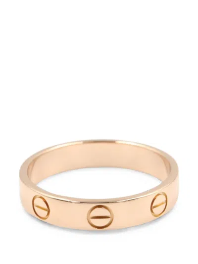 Pre-owned Cartier 2010s Mini Love Ring In Pink