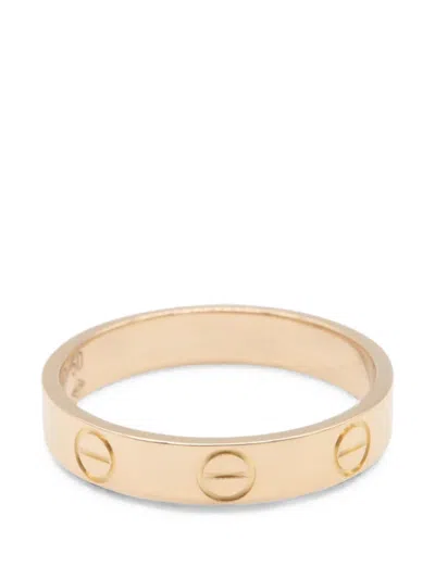 Pre-owned Cartier 2010s Mini Love Ring In Pink
