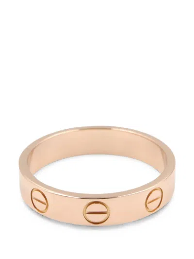 Pre-owned Cartier 2010s Mini Love Ring In Pink