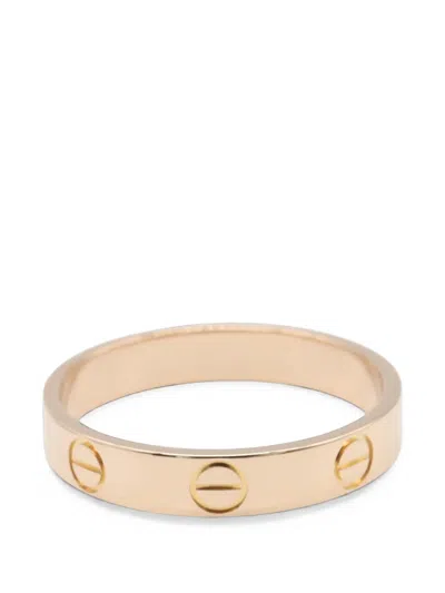 Pre-owned Cartier 2010s Mini Love Ring In Pink