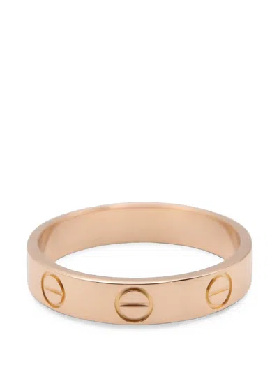 Pre-owned Cartier 2010s Mini Love Ring In Pink