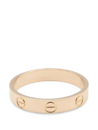Pre-owned Cartier 2010s Mini Love Ring In Pink