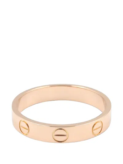 Pre-owned Cartier 2010s Mini Love Ring In Pink