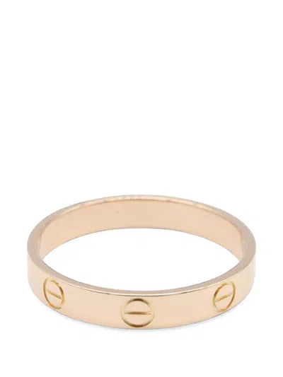 Pre-owned Cartier 2010s Mini Love Ring In Pink