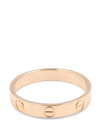 Pre-owned Cartier 2010s Mini Love Ring In Pink