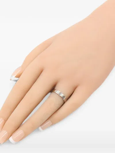 Pre-owned Cartier 2010s Mini Love Ring In Silver