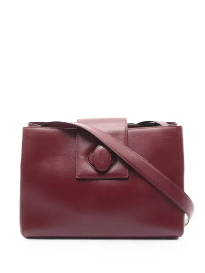 Pre-owned Cartier 2010s Must De  Shoulder Bag In Red