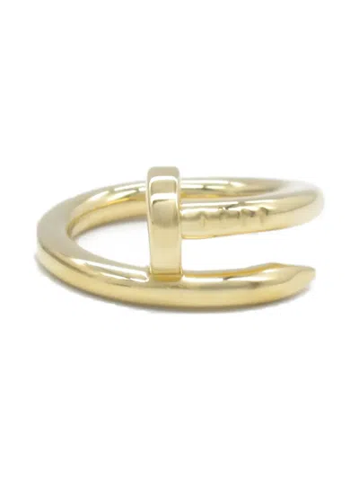 Pre-owned Cartier 2010s  18kt Yellow Gold Juste Un Clou Ring In 金色