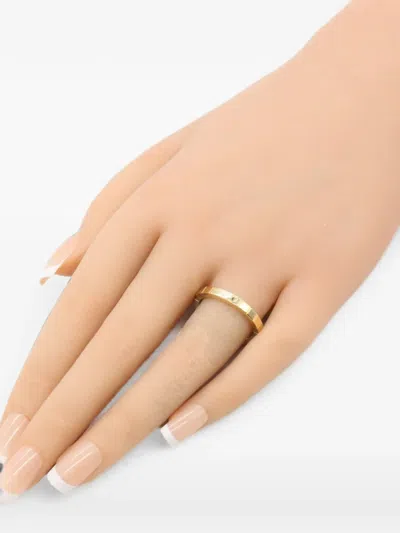 Pre-owned Cartier 2010s Raniere Ring In Gold