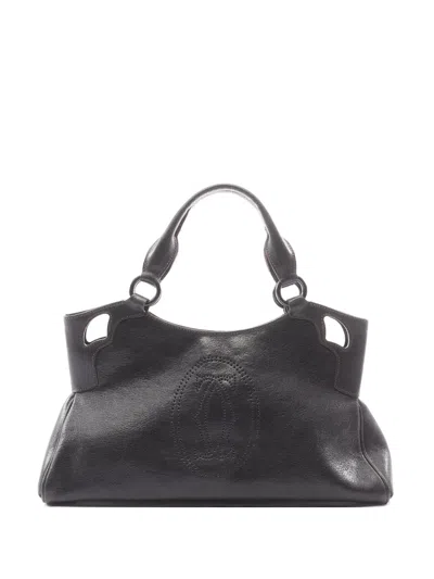 Pre-owned Cartier 2010s Sm Marcello De  Tote Bag In Black
