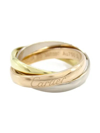 Pre-owned Cartier 2010s Trinity 18kt Gold Tri-colour Ring