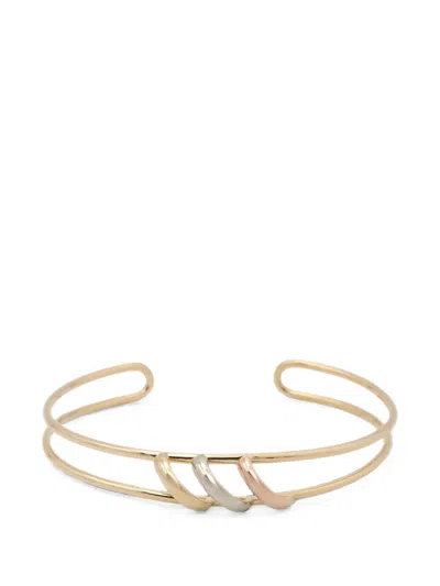 Pre-owned Cartier 2010s Trinity Bangle In Gold