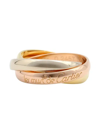 Pre-owned Cartier 2010s Trinity Ring In Gold