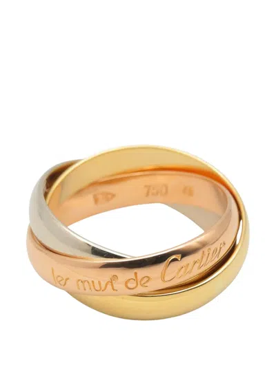 Pre-owned Cartier 2010s Trinity Ring In Gold