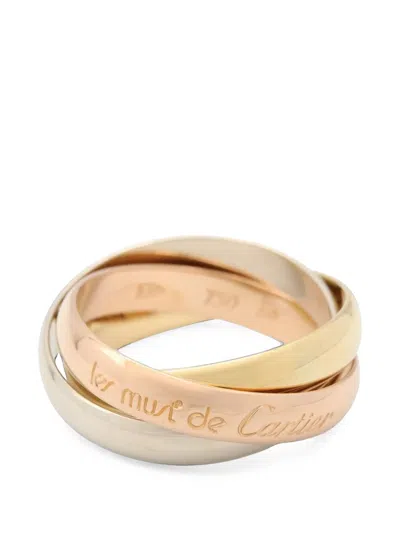 Pre-owned Cartier 2010s Trinity Ring In Gold