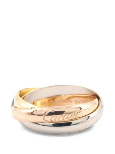 Pre-owned Cartier 2010s Trinity Ring In Gold