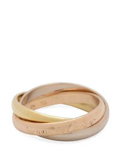 Pre-owned Cartier 2010s Trinity Ring In Gold