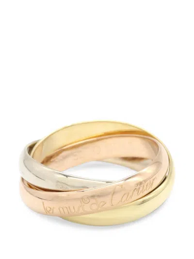 Pre-owned Cartier 2010s Trinity Ring In Gold