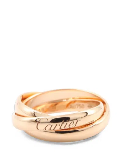 Pre-owned Cartier 2010s Trinity Ring In Pink